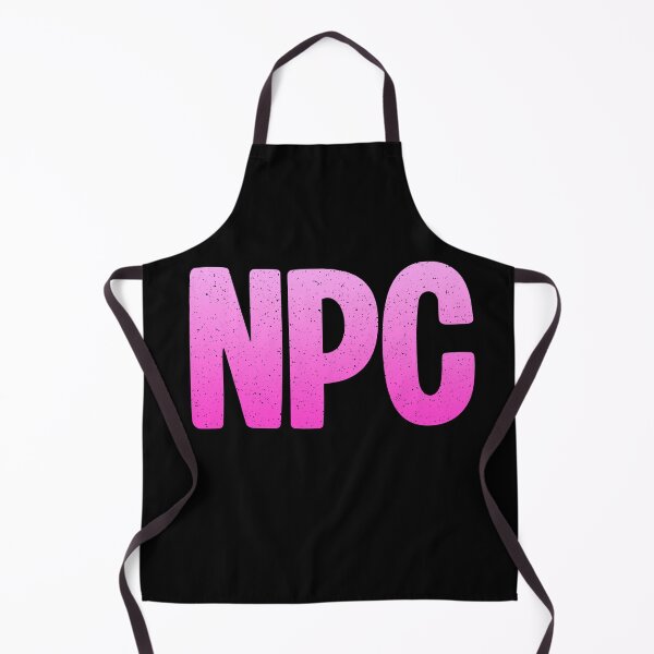 Item preview, NPC - Non-Player Character in Pink Bold Gritty designed and sold by Memes N Lore .