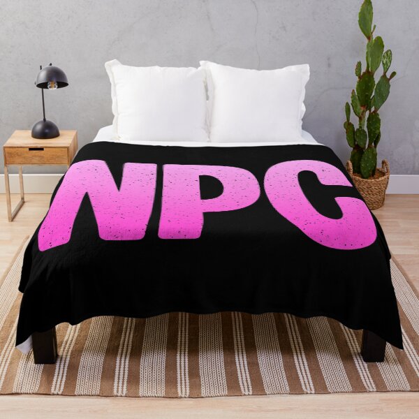 Item preview, NPC - Non-Player Character in Pink Bold Gritty designed and sold by Memes N Lore .