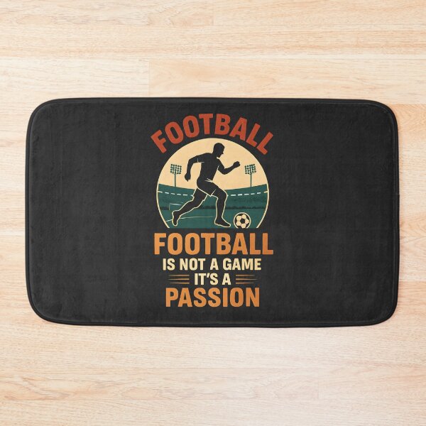 Item preview, Football Is Not Just a Game, It’s a Passion – Vintage Soccer Design designed and sold by pressxstudio.