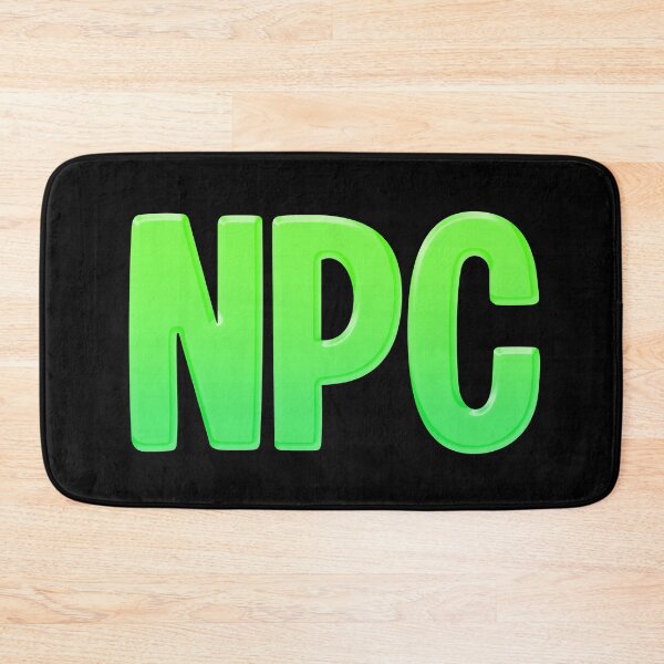 Item preview, NPC - Non-Player Character in Green Bold  designed and sold by Memes N Lore .