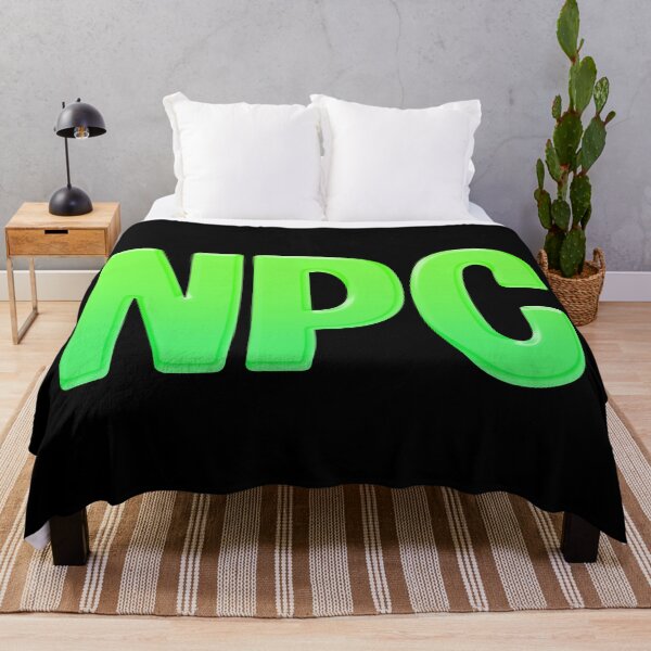 Item preview, NPC - Non-Player Character in Green Bold designed and sold by Memes N Lore .