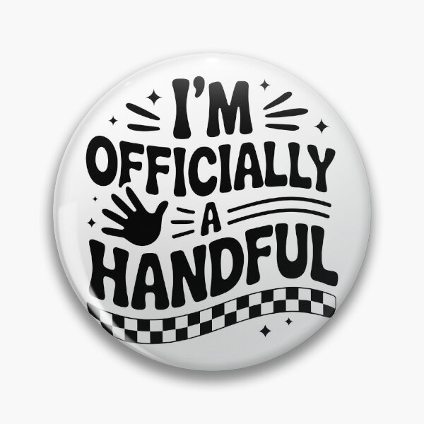 Item preview, Officially a Handful Funny Toddler Quote Chaos Energy designed and sold by Parkerzz.