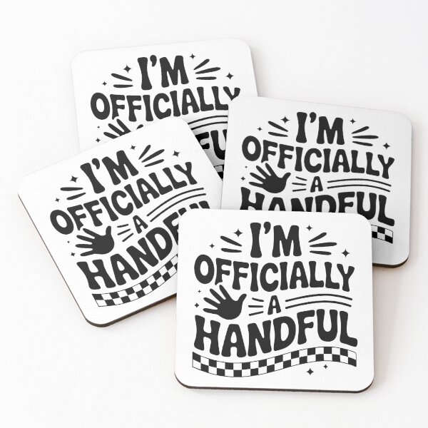 Item preview, Officially a Handful Funny Toddler Quote Chaos Energy designed and sold by Parkerzz.