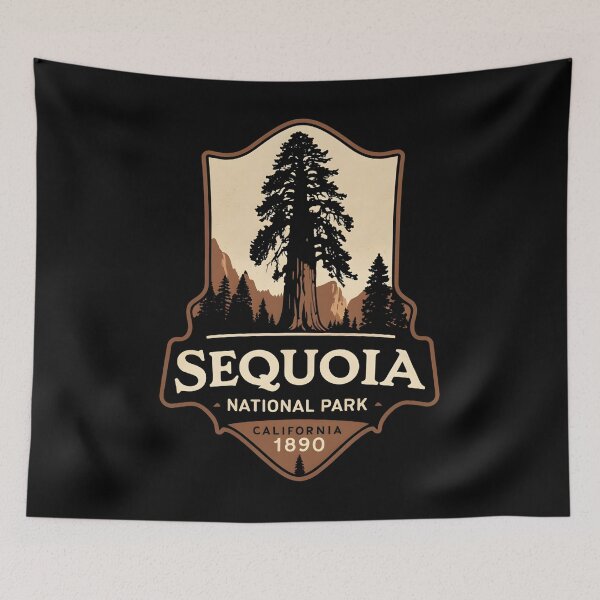Item preview, Sequoia National Park - California - US  designed and sold by GoodOldVintage.