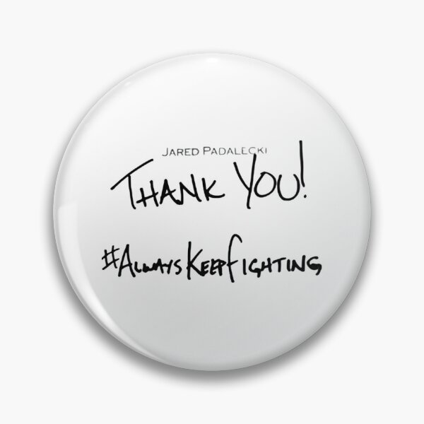 Item preview, SUPERNATURAL JARED PADALECKI ALWAYS KEEP FIGHTING  designed and sold by bisamwinchester ✨.