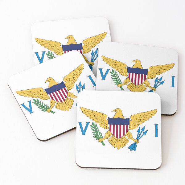 Item preview, Flag of United States Virgin Islands designed and sold by Beluga Cat.