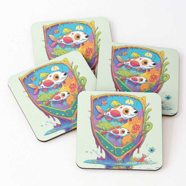 Item preview, Whimsical Underwater Shield  designed and sold by DariaCraft.