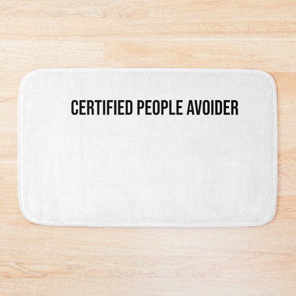 Item preview, Avoid People Funny Quote – Bold Funny Introvert Quote Shirt designed and sold by Confuzz1ed.