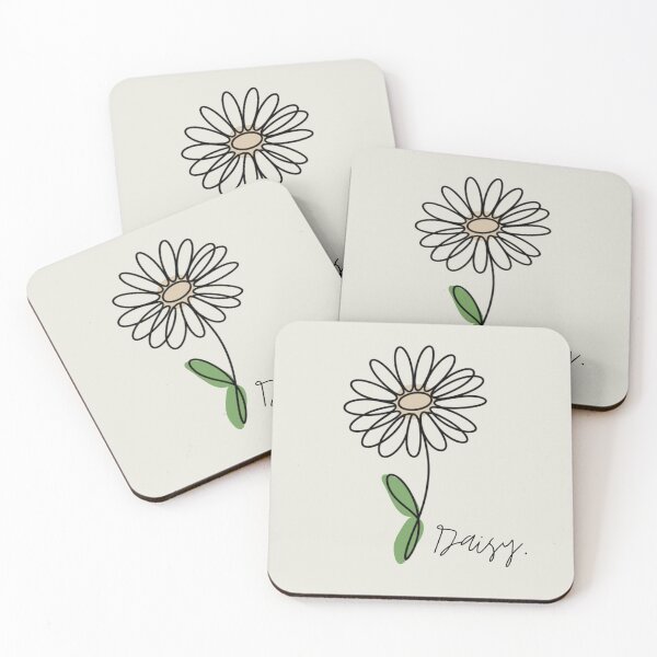 Item preview, Blooming Daisy – Minimal Line Drawing designed and sold by MD2Graphics.