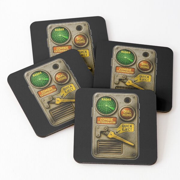 Item preview, Survival Control Panel – Cyberpunk Zombie Gadget Art designed and sold by Michael van der Hoorn.