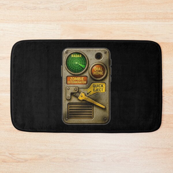 Item preview, Survival Control Panel – Cyberpunk Zombie Gadget Art designed and sold by Michael van der Hoorn.