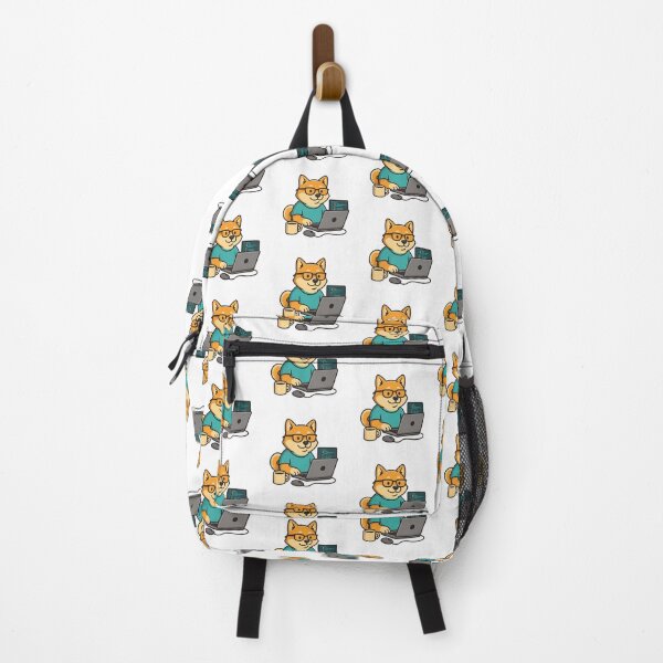 Item preview, Shiba the Programmer – Code & Woof designed and sold by Nexavri Art.