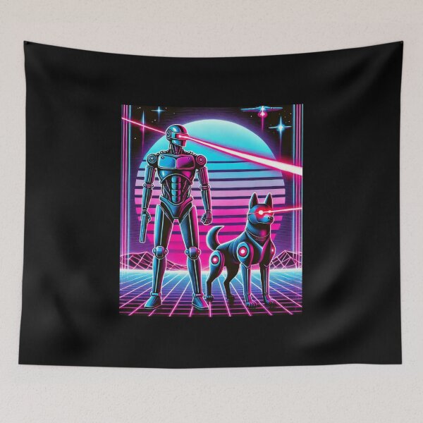 Item preview, tesla bot designed and sold by TEEJAMBOREE.