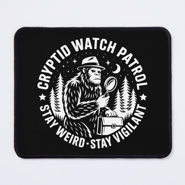 Item preview, Bigfoot Forest Badge Cryptid Watch Patrol Sasquatch Humor designed and sold by Parkerzz.