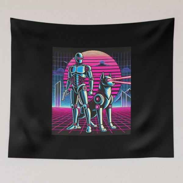 Item preview, tesla bot designed and sold by TEEJAMBOREE.