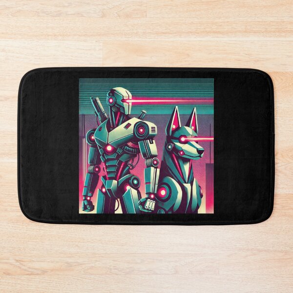 Item preview, tesla bot designed and sold by TEEJAMBOREE.
