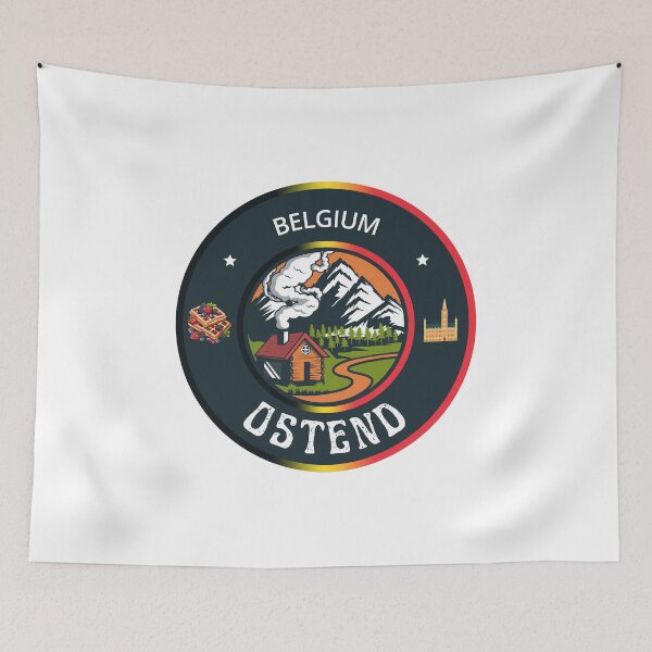 Item preview, Ostend Belgium Emblem designed and sold by World Designs.