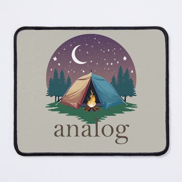 Item preview, Analog - camping under the stars designed and sold by ScribbL-ScrabbL.
