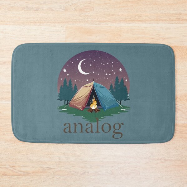 Item preview, Analog - camping under the stars designed and sold by ScribbL-ScrabbL.