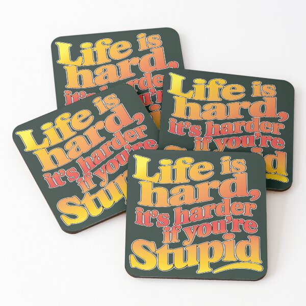Item preview, Life is Hard Quote designed and sold by Nomadic Spirit Studios.