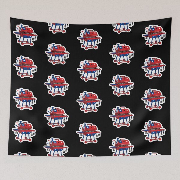 Item preview, Red, White and Grill designed and sold by LewpyG.