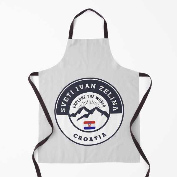 Item preview, Sveti Ivan Zelina Croatia Black and White Crest designed and sold by World Designs.