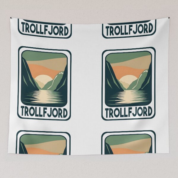 Item preview, Trollfjord Norway designed and sold by blankshirt.