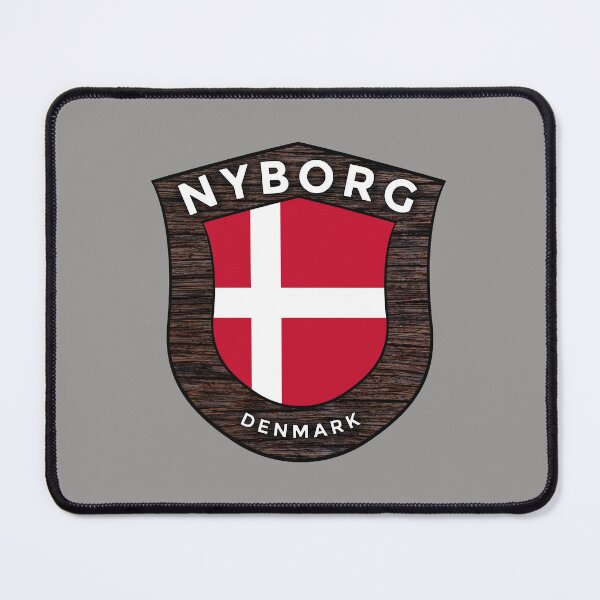 Item preview, Nyborg Denmark Emblem Flag designed and sold by World Designs.