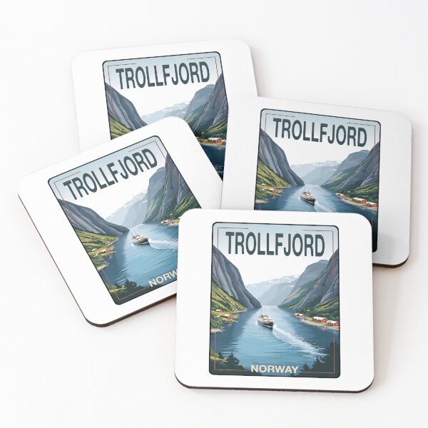 Item preview, Trollfjord Norway designed and sold by blankshirt.
