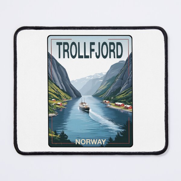 Item preview, Trollfjord Norway designed and sold by blankshirt.