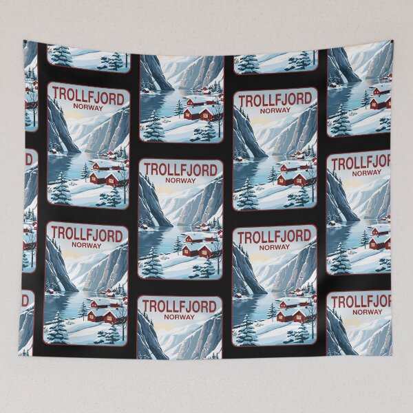 Item preview, Trollfjord Norway designed and sold by blankshirt.