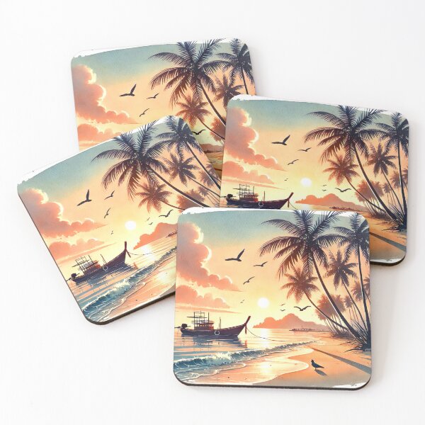 Item preview, Tropical paradise designed and sold by JrSkDesign ✅ .