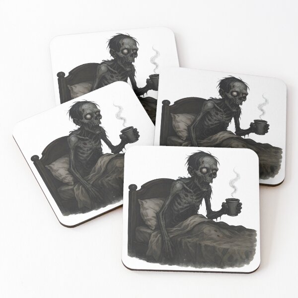 Item preview, Dead Before Coffee – Zombie Humor designed and sold by TONSNAP.