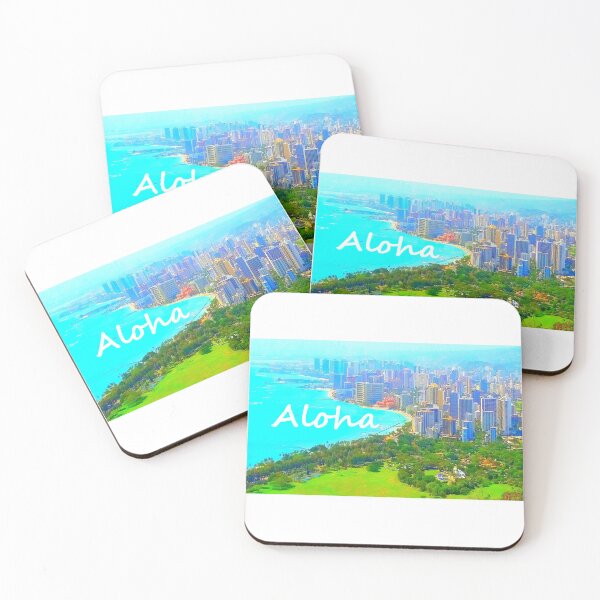 Item preview, Waikiki Bay From Diamond Head designed and sold by R-F-B.