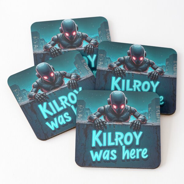 Item preview, Kilroy was here... even back from the future! designed and sold by Bart4jesus.