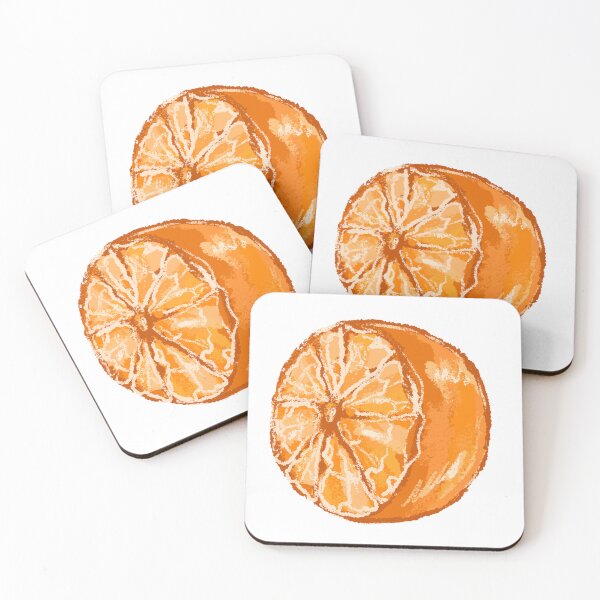 Item preview, Realistic orange sliced print designed and sold by Chestnut-inks.
