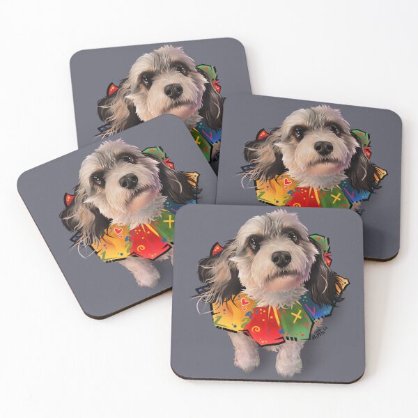 Item preview, Cavachon Clown designed and sold by Mimtii Prints.