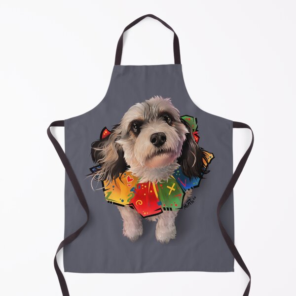 Item preview, Cavachon Clown designed and sold by Mimtii Prints.