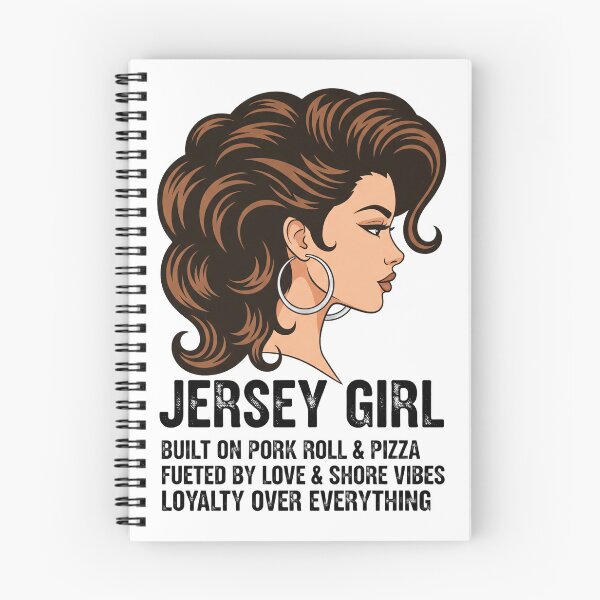 Artikelvorschau, JERSEY GIRL AUFGEBAUT AUF SCHWEINEBRÖTCHEN & PIZZA, ANGETRIEBEN VON LIEBE & SHORE VIBES, LOYALITÄT ÜBER ALLES entworfen und verkauft von JerseyGirls.