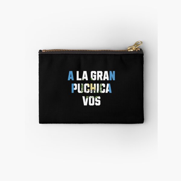 Item preview, A la gran puchica vos guatemala flag saying designed and sold by Jeangel97.