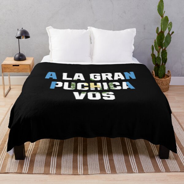 Item preview, A la gran puchica vos guatemala flag saying designed and sold by Jeangel97.