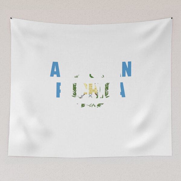 Item preview, A la gran puchica vos guatemala flag saying designed and sold by Jeangel97.