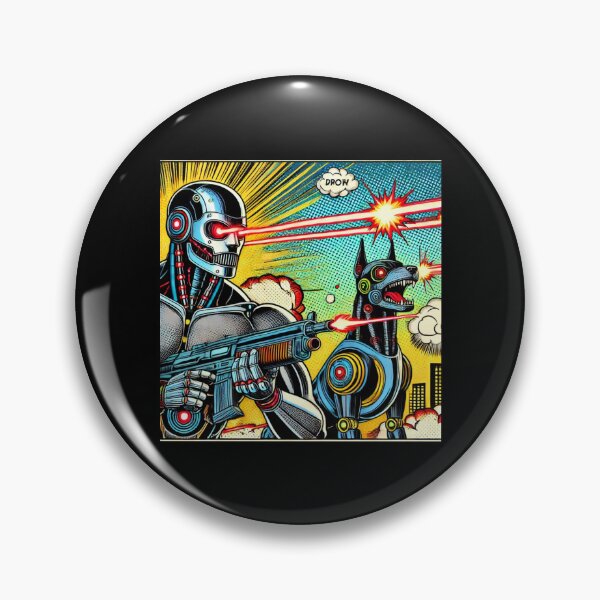 Item preview, tesla bot designed and sold by TEEJAMBOREE.
