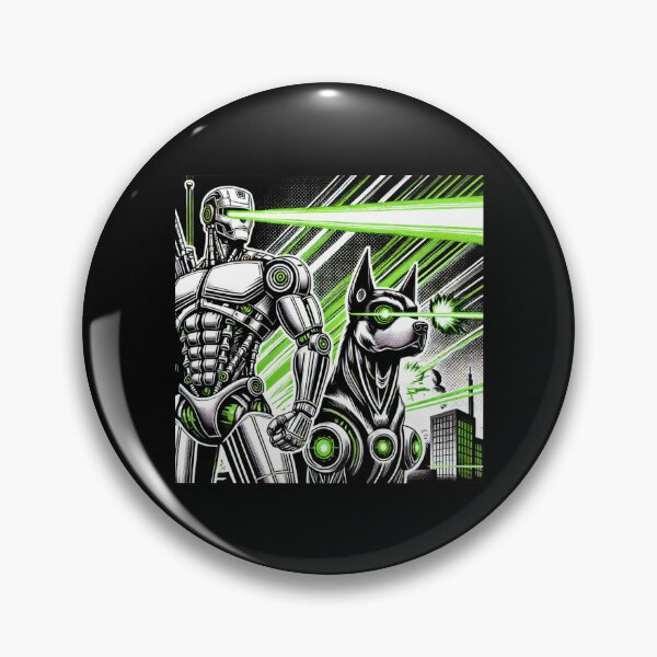 Item preview, tesla bot designed and sold by TEEJAMBOREE.