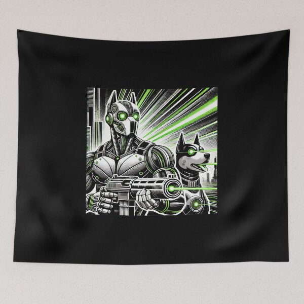 Item preview, tesla bot designed and sold by TEEJAMBOREE.