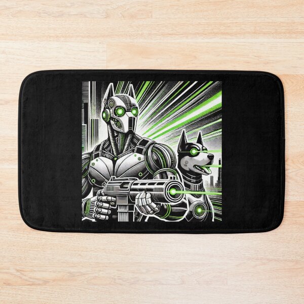 Item preview, tesla bot designed and sold by TEEJAMBOREE.