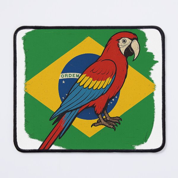 Item preview, Colors of Brazil – The Scarlet Macaw designed and sold by PastimeMastery.