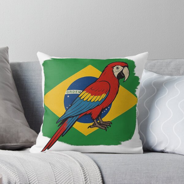 Item preview, Colors of Brazil – The Scarlet Macaw designed and sold by PastimeMastery.