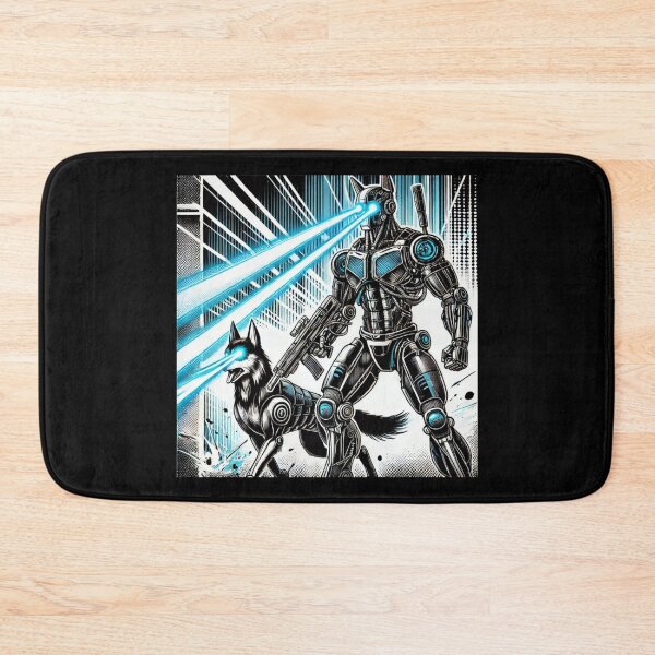 Item preview, tesla bot designed and sold by TEEJAMBOREE.