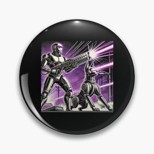 Item preview, tesla bot designed and sold by TEEJAMBOREE.